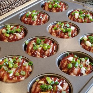 Gluten Free Turkey Mini Loaves in Muffin Tin
