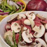 Beef stir fry ingredients