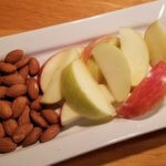 Apple Slices and Almonds