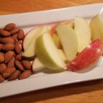 Apple Slices and Almonds