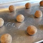 Snickerdoodle Balls on Baking Sheet