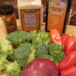 Seasonings and veggies
