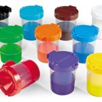 No Spill Paint Cups - 10 Color Set