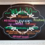 Whole 30 Day 15 Sign